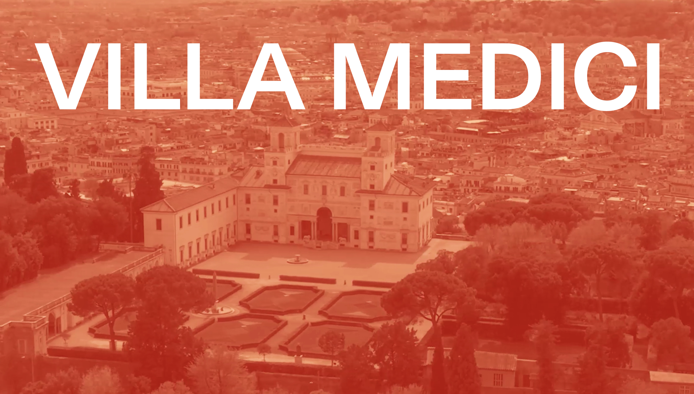 Villa Medici Guided Tour in English at Villa Medici (French Academy in Rome)